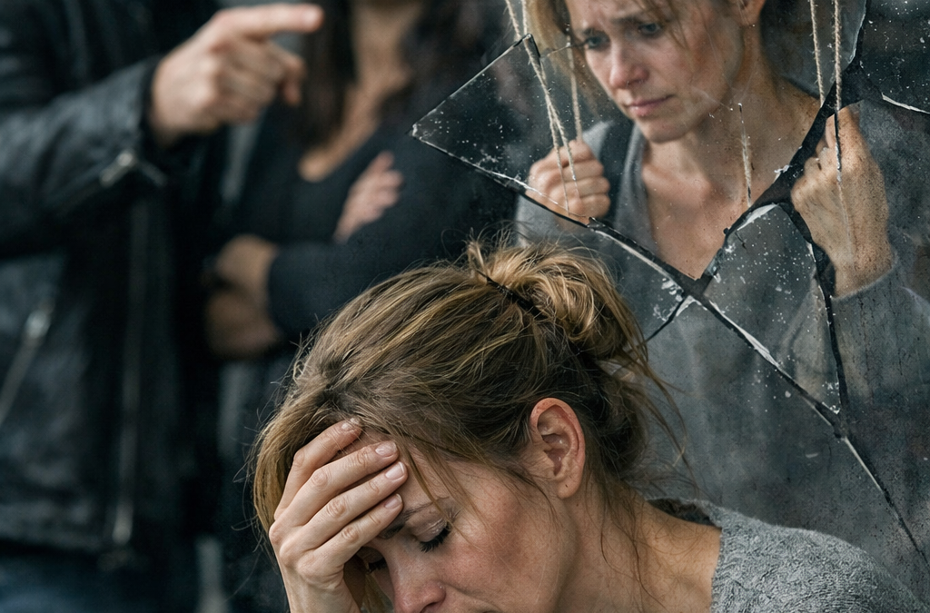 Scham in toxischen und narzisstischen Beziehungen – wie emotionale Manipulation das Selbst zerstört